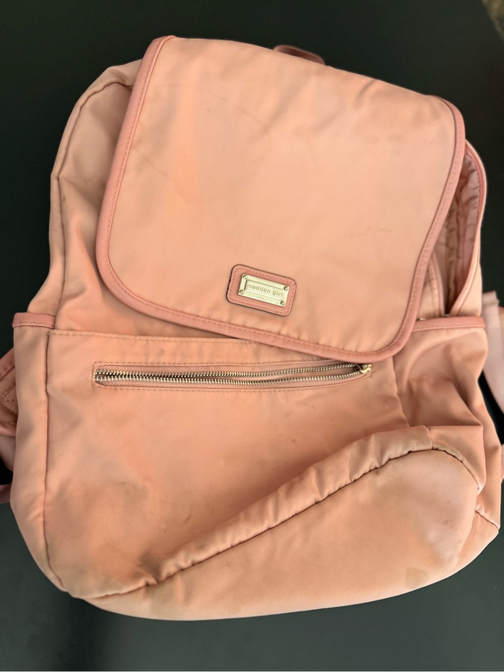 Peach Pink Backpack - Madden girl